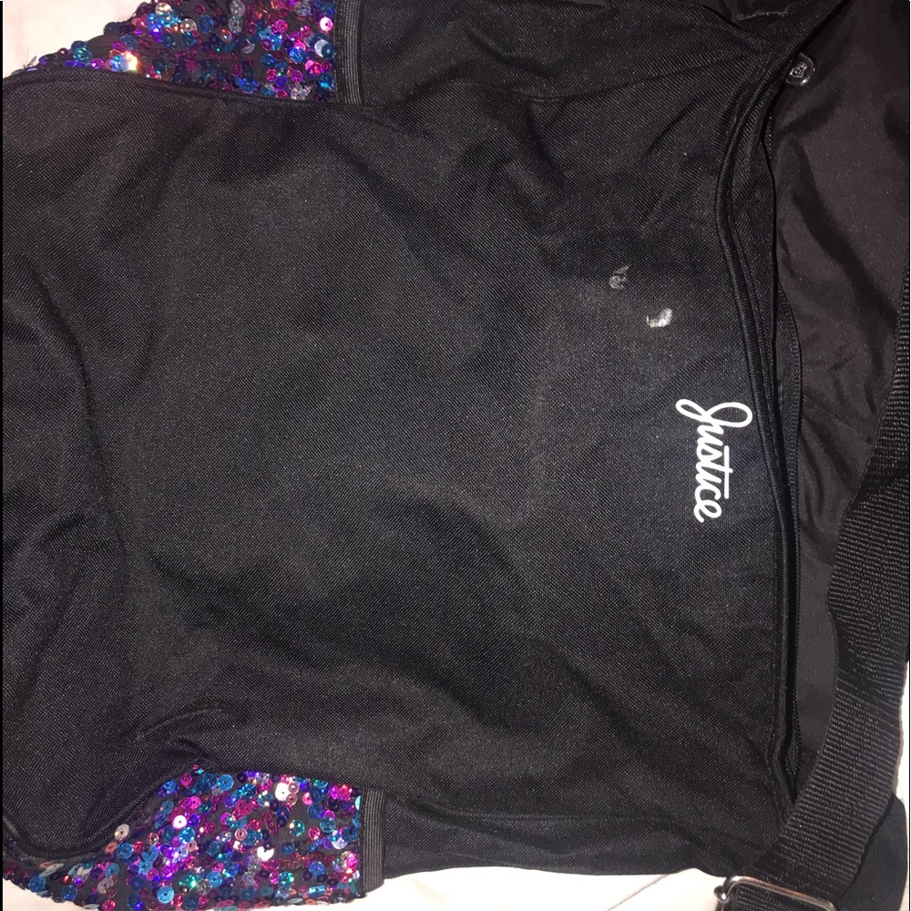 Justice Glitter bag M